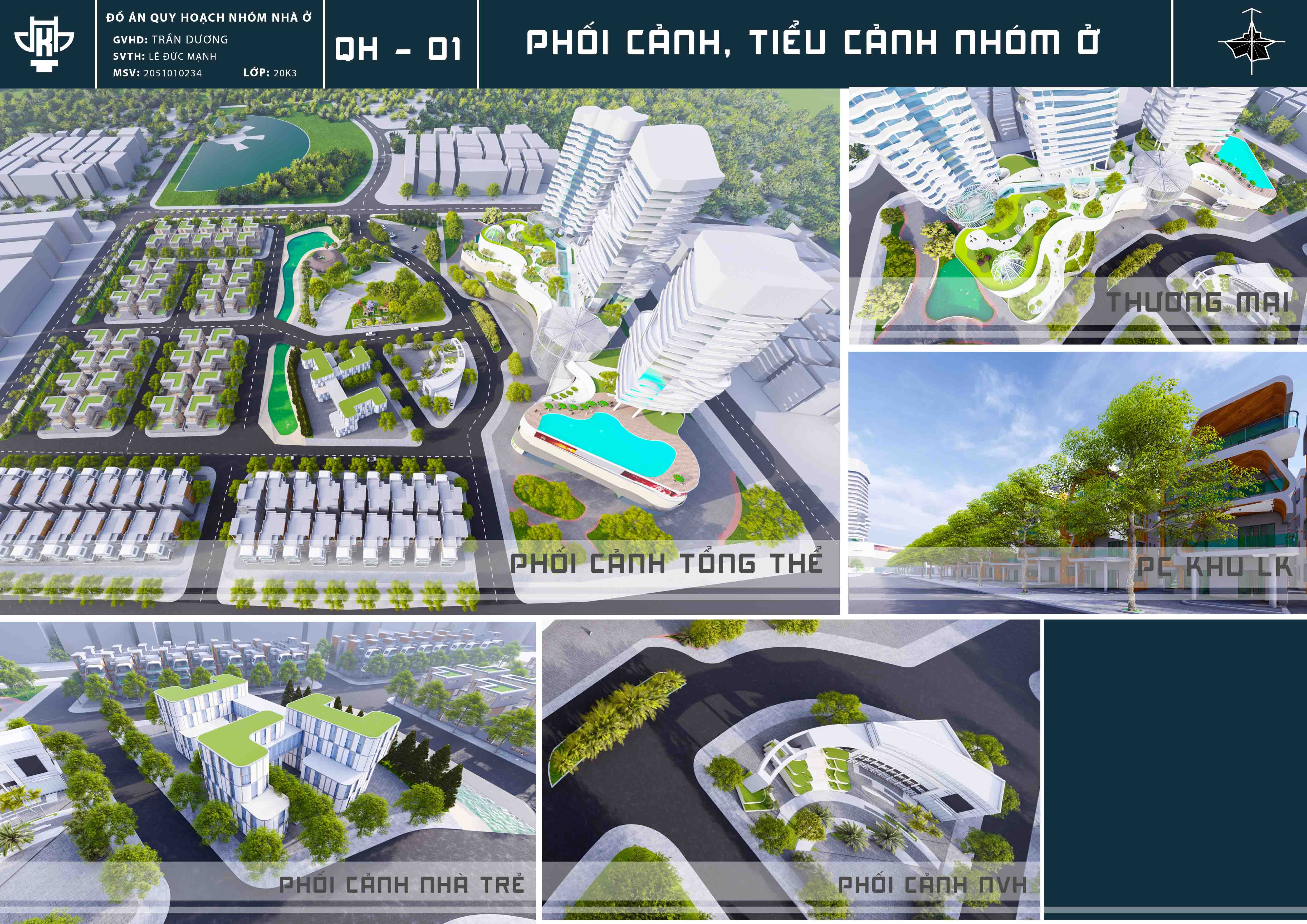 PROJECT Q1: ĐỒ ÁN QUY HOẠCH NHÓM NHÀ Ở-8