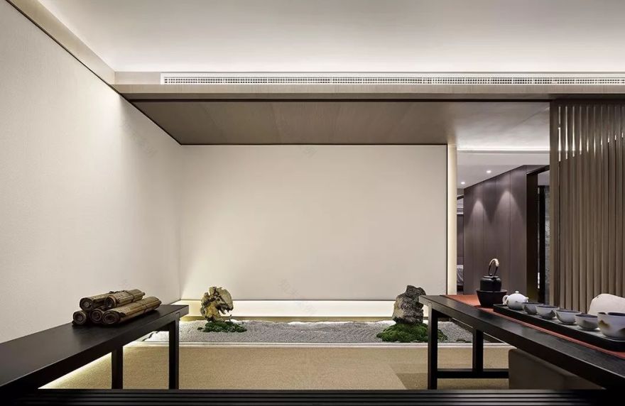 泰山院子样板间|东方风韵对空间的礼赞-47