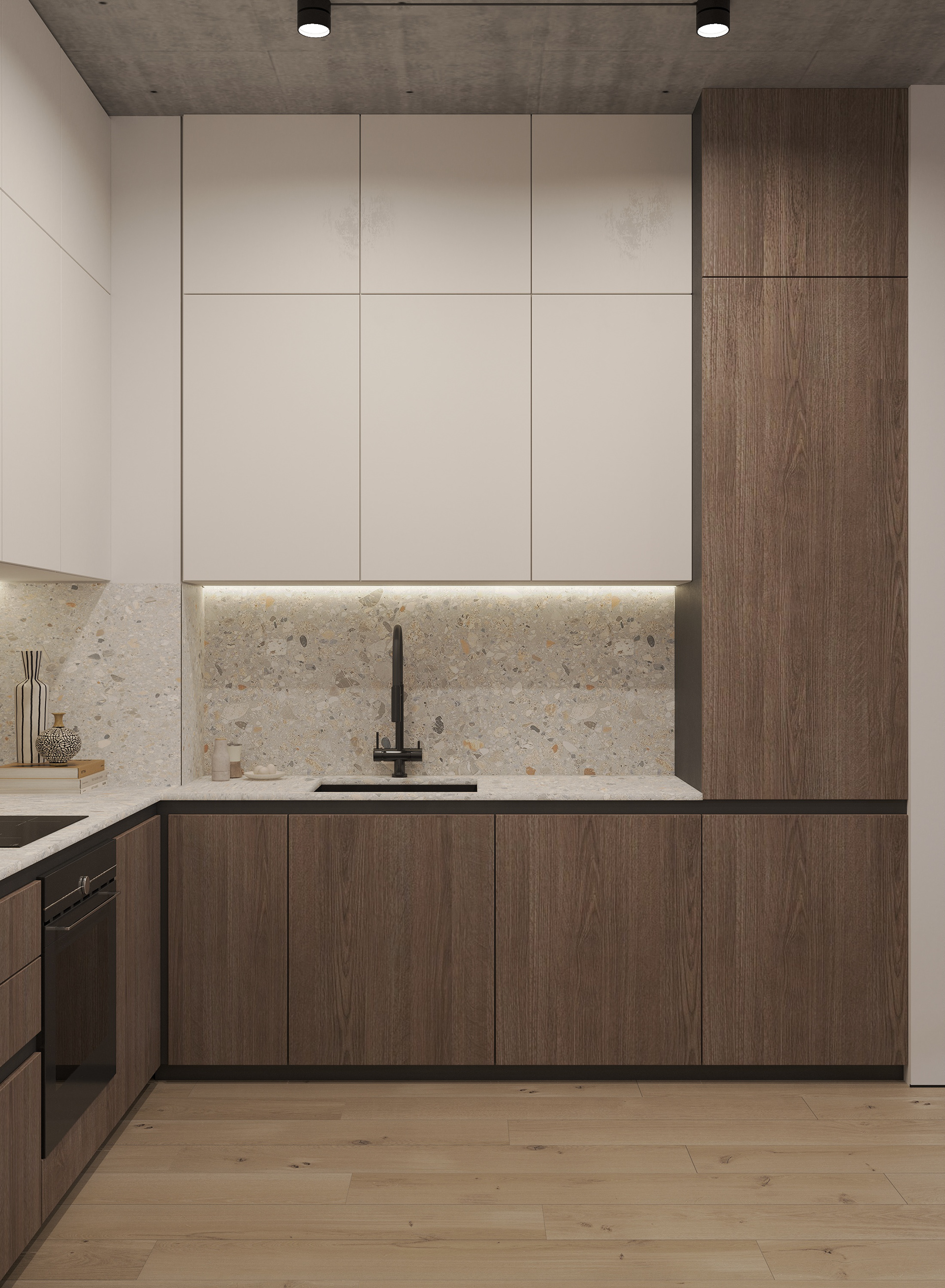 80m2 apartment in industrial style-7