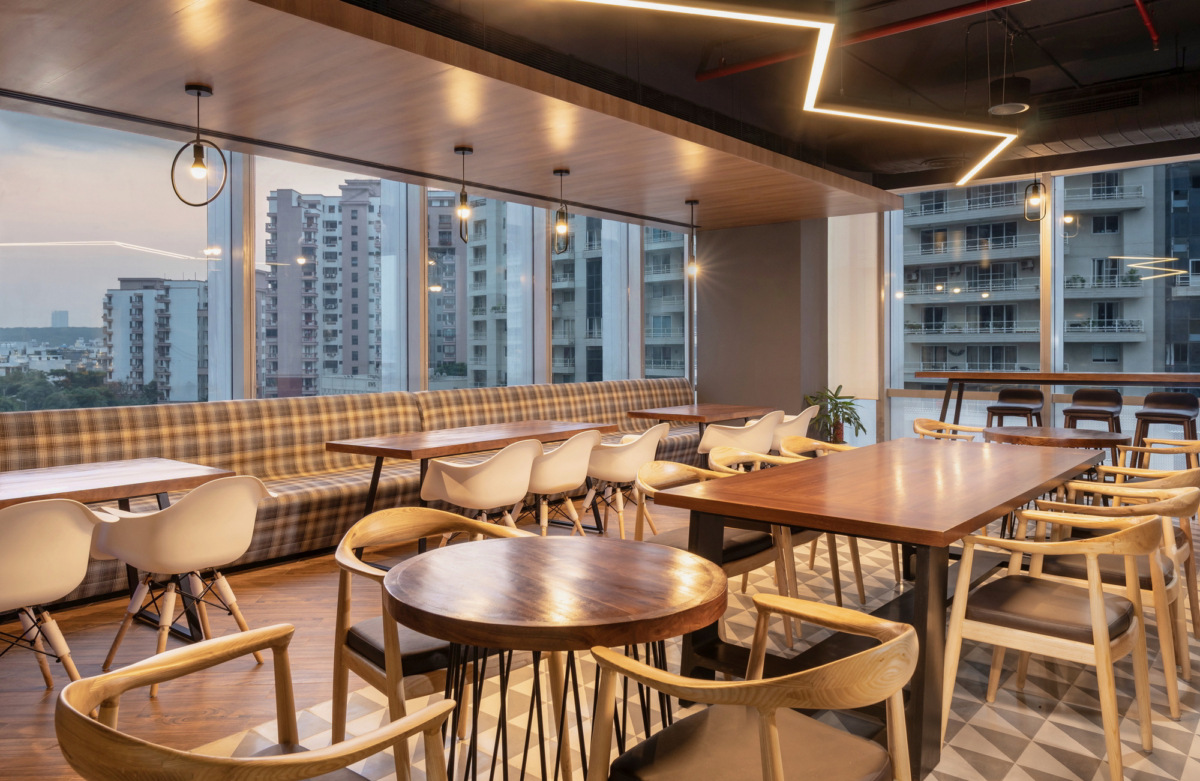 Marriott 国际印度办公室 · 蓝叶设计集团的协作,可持续性和传统设计理念-20