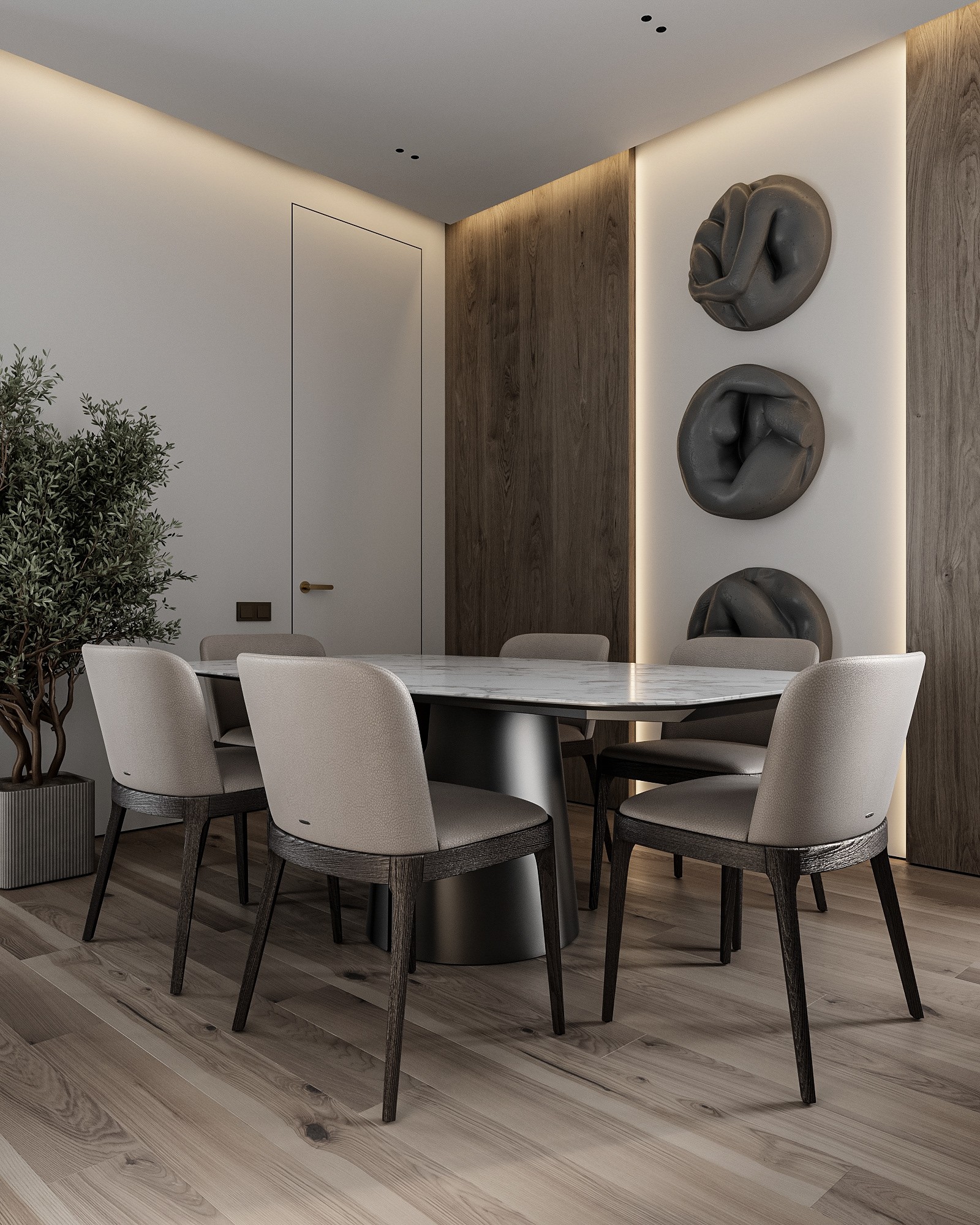 高级灰色系住宅设计-9