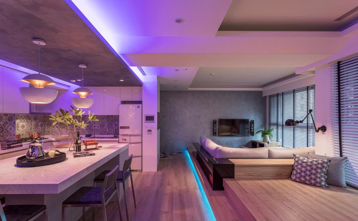 现代风格 115㎡新婚宅,格局调整与多元媒材的巧妙融合-16