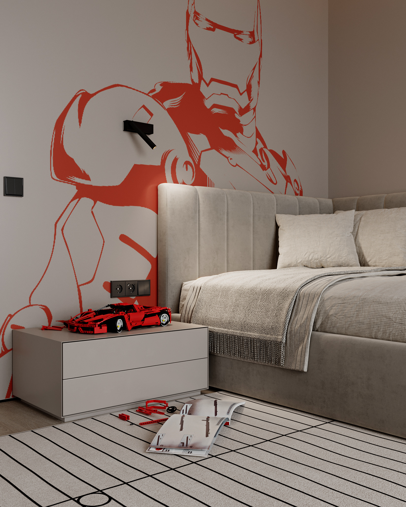 家庭温馨公寓丨乌克兰基辅丨Bodes studio-25