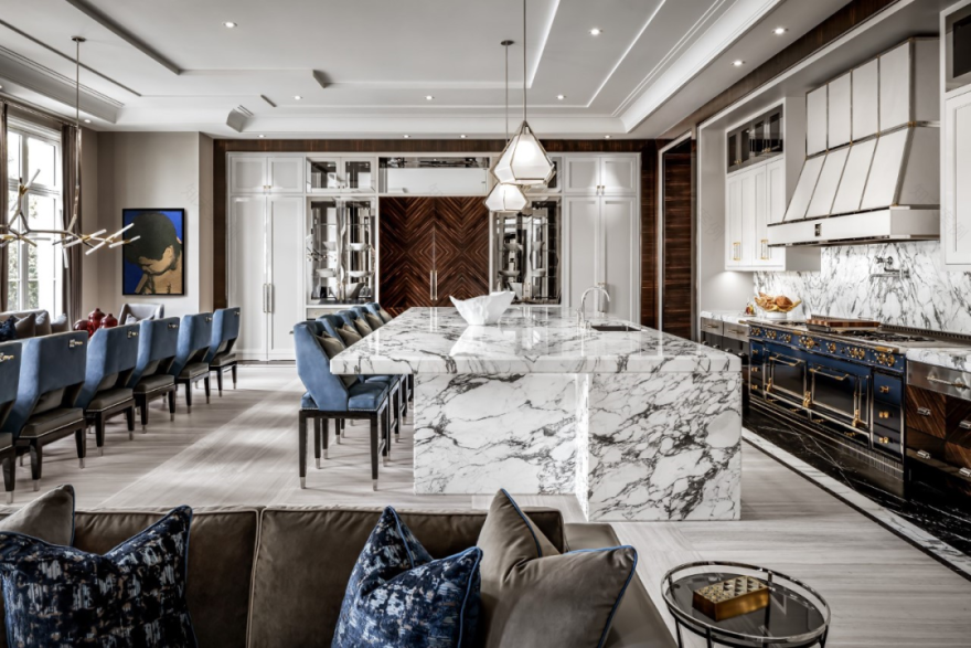 Drake 亿元豪宅揭秘,现代奢华与古典艺术的完美融合-76