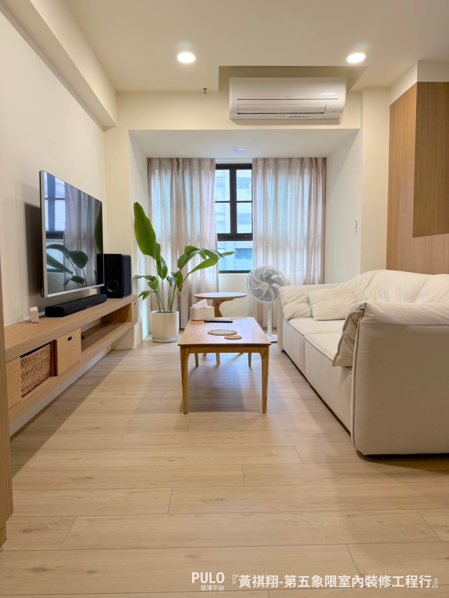 15坪高雄无印风中古屋装潢丨中国高雄丨第五象限室内装修工程行-29