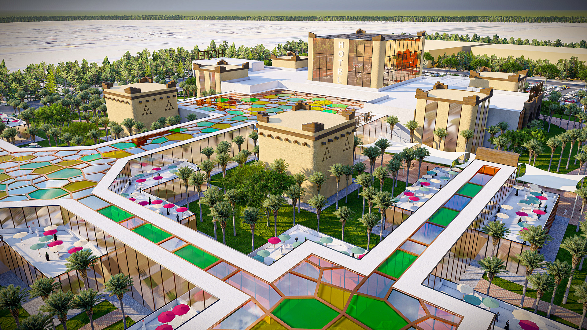 Commercial complex and fuel station project-10