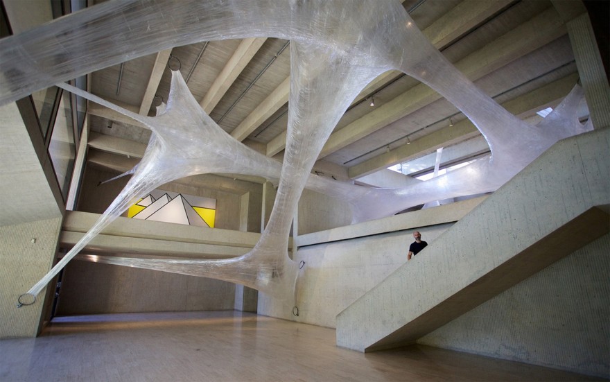 美国 Des Moines 艺术中心胶带装置——现代建筑与艺术的完美融合-16