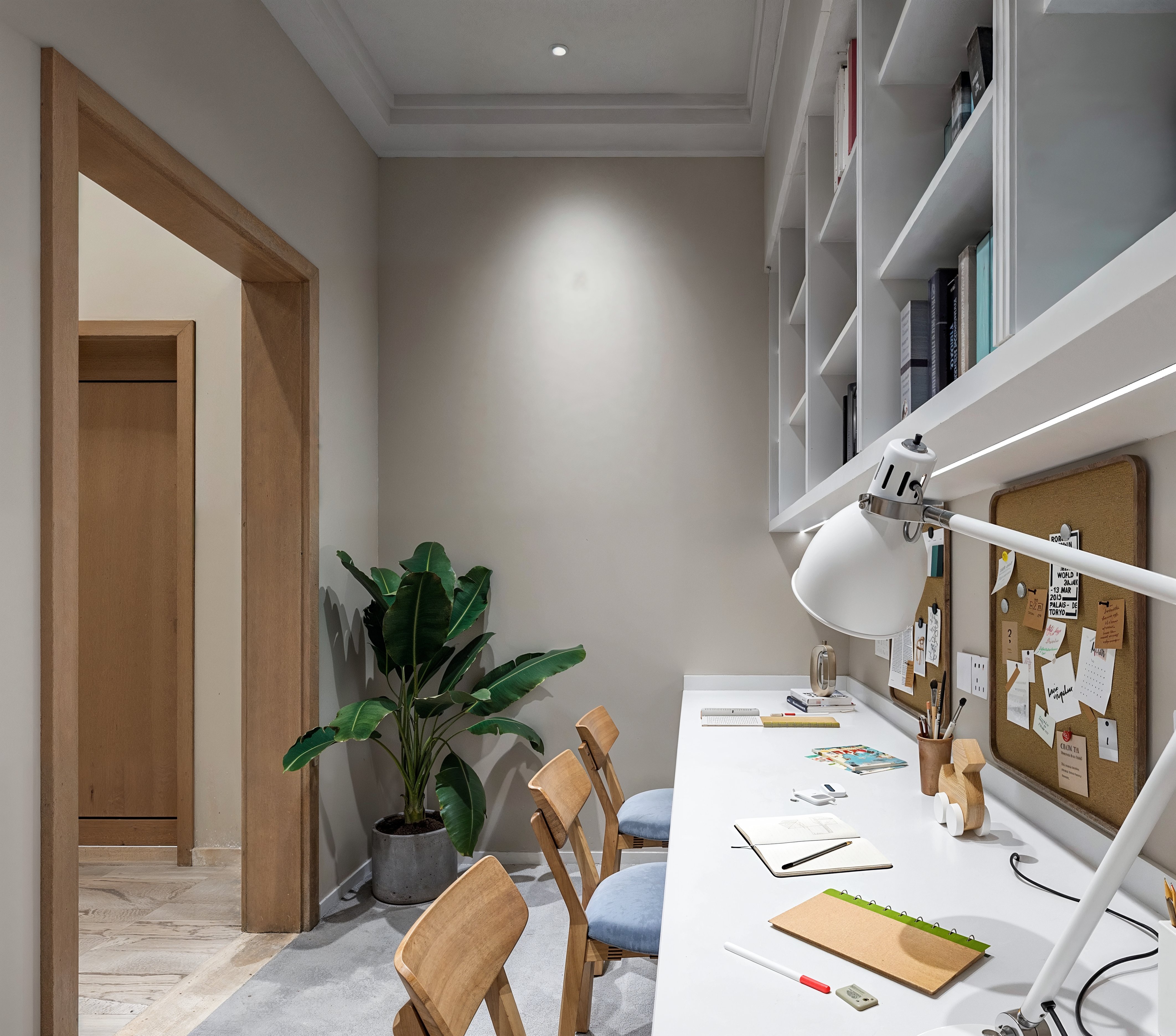 温馨简约的住宅室内设计 -7