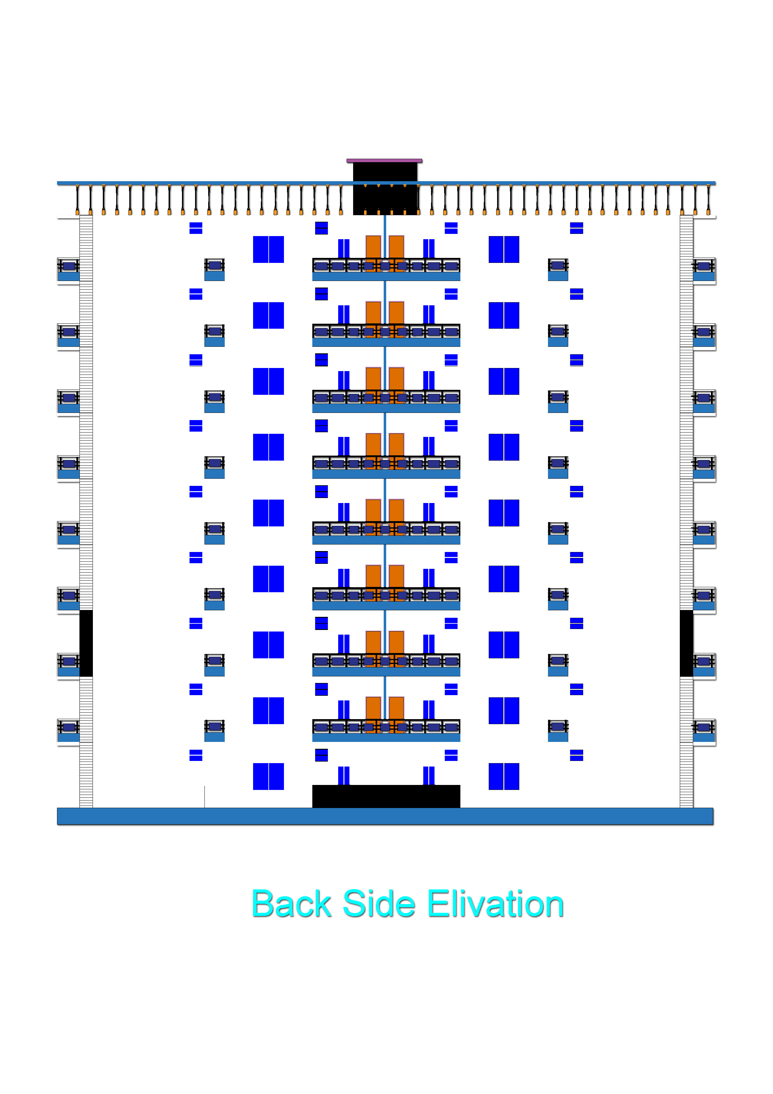 9 Storied Residential Building.-3