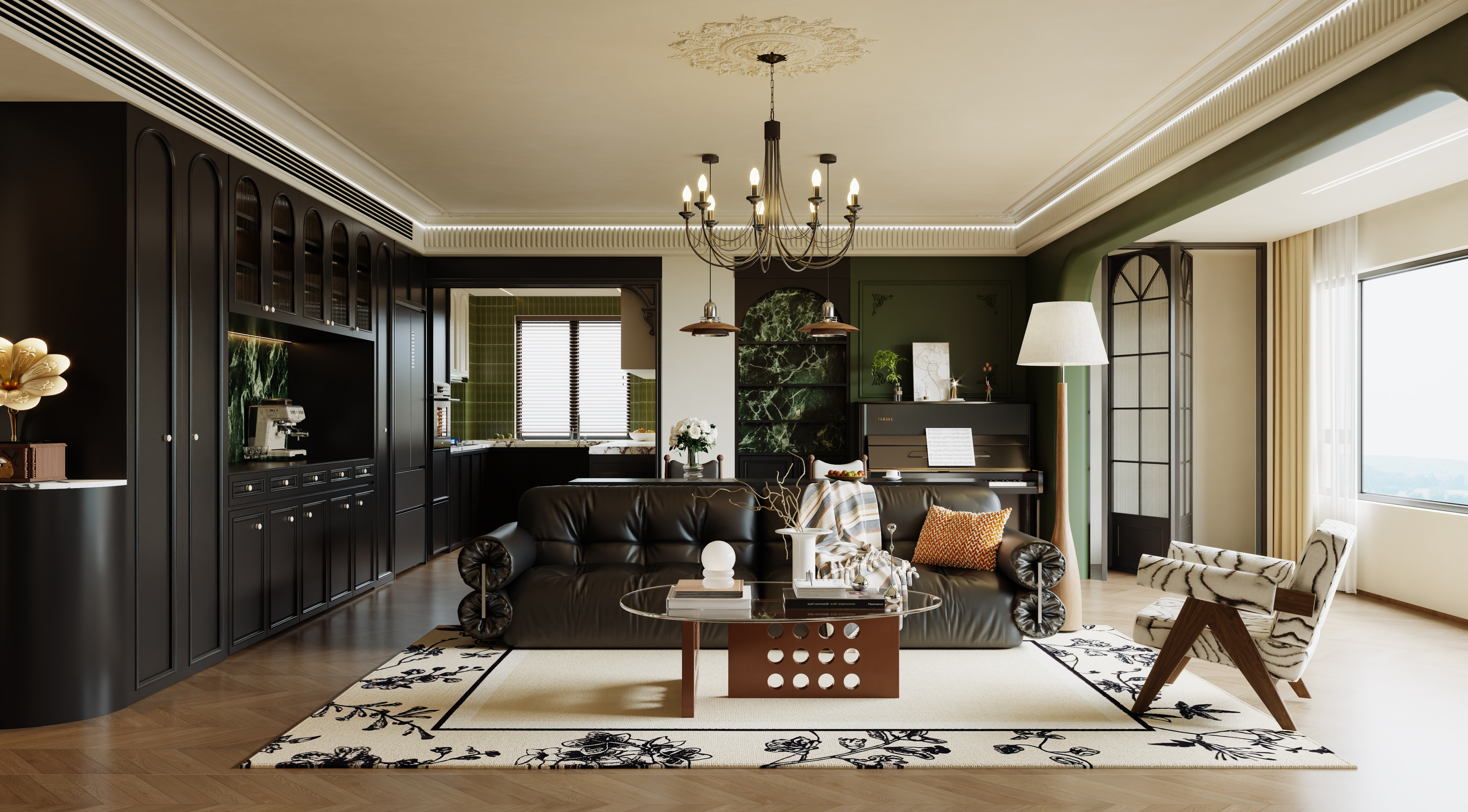 山西高平碧桂园法式暗色住宅丨中国山西-4