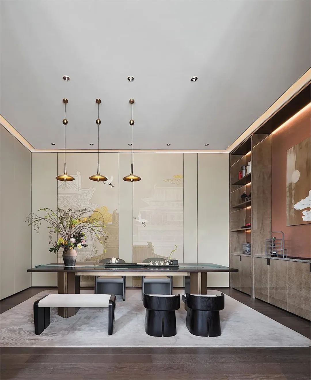 杭州溪映听庐丨中国杭州丨ICDL 郑仕樑室内设计-21