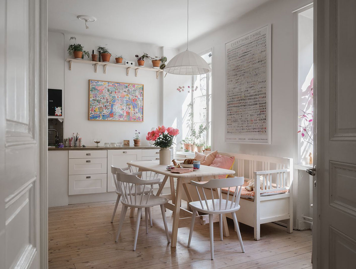 斯德哥尔摩快乐北欧风格公寓-1