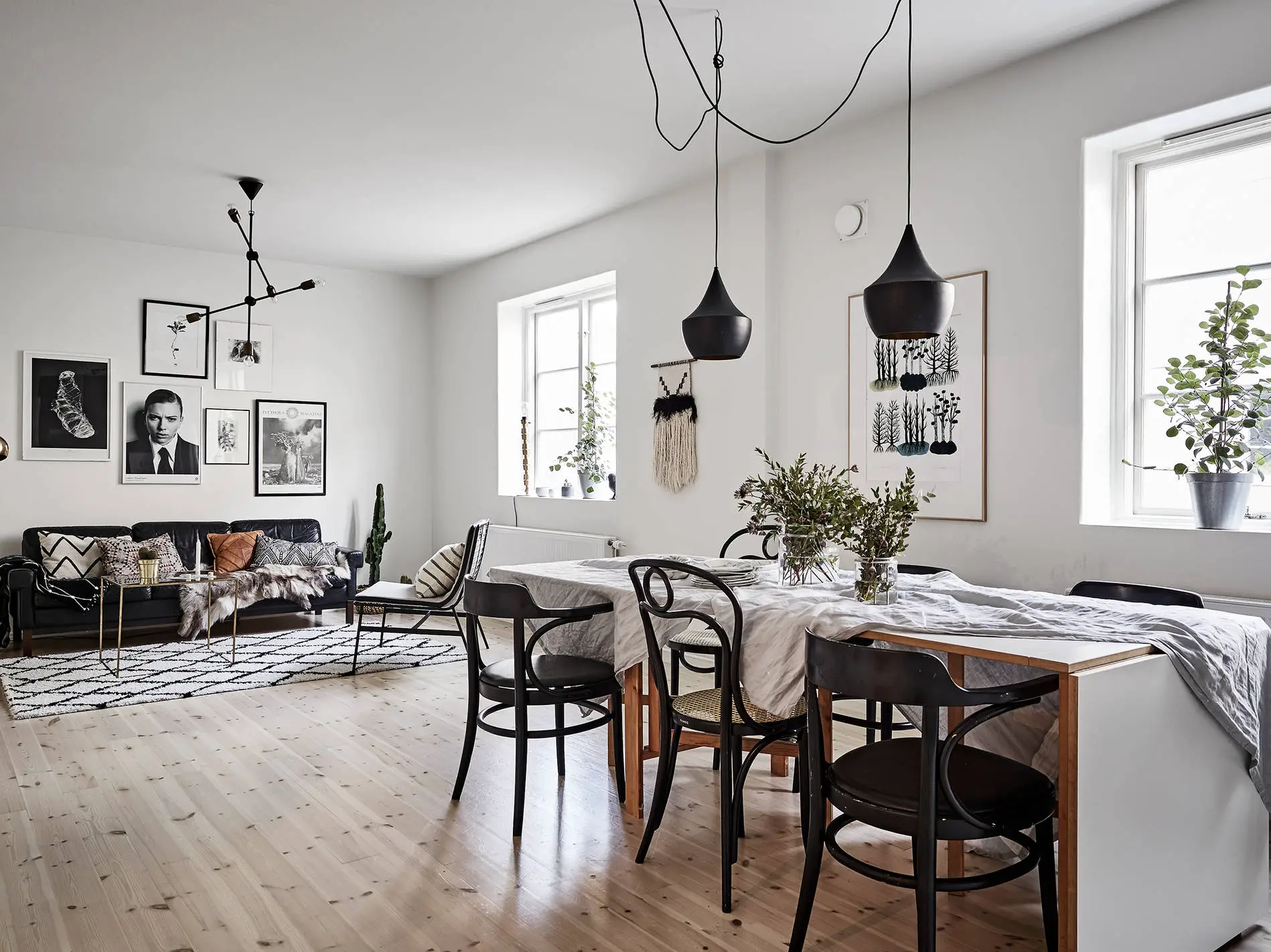 双面斯堪的纳维亚 | 65 平米与 58 平米两居室设计-21