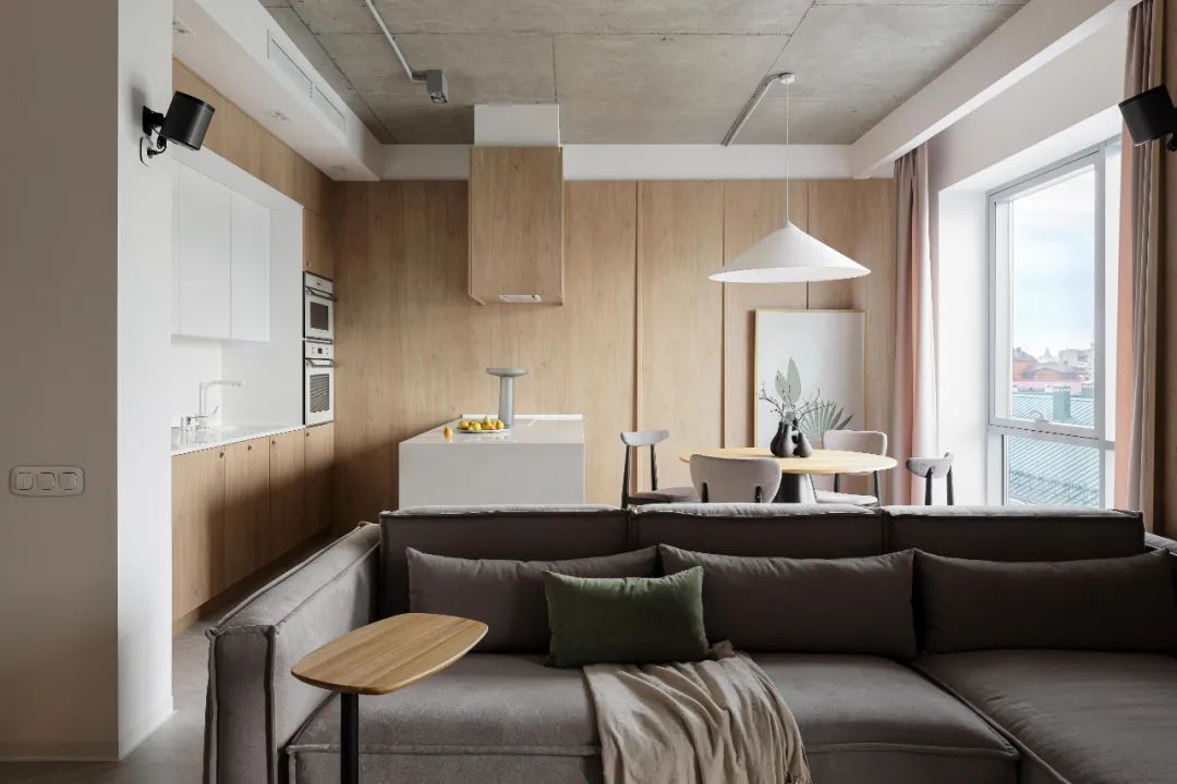 94㎡温暖之家丨Svetlana Kovalchuk-0