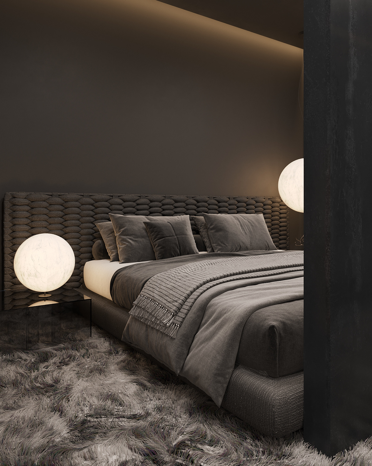 时尚高级黑，有质的空间设计！-12