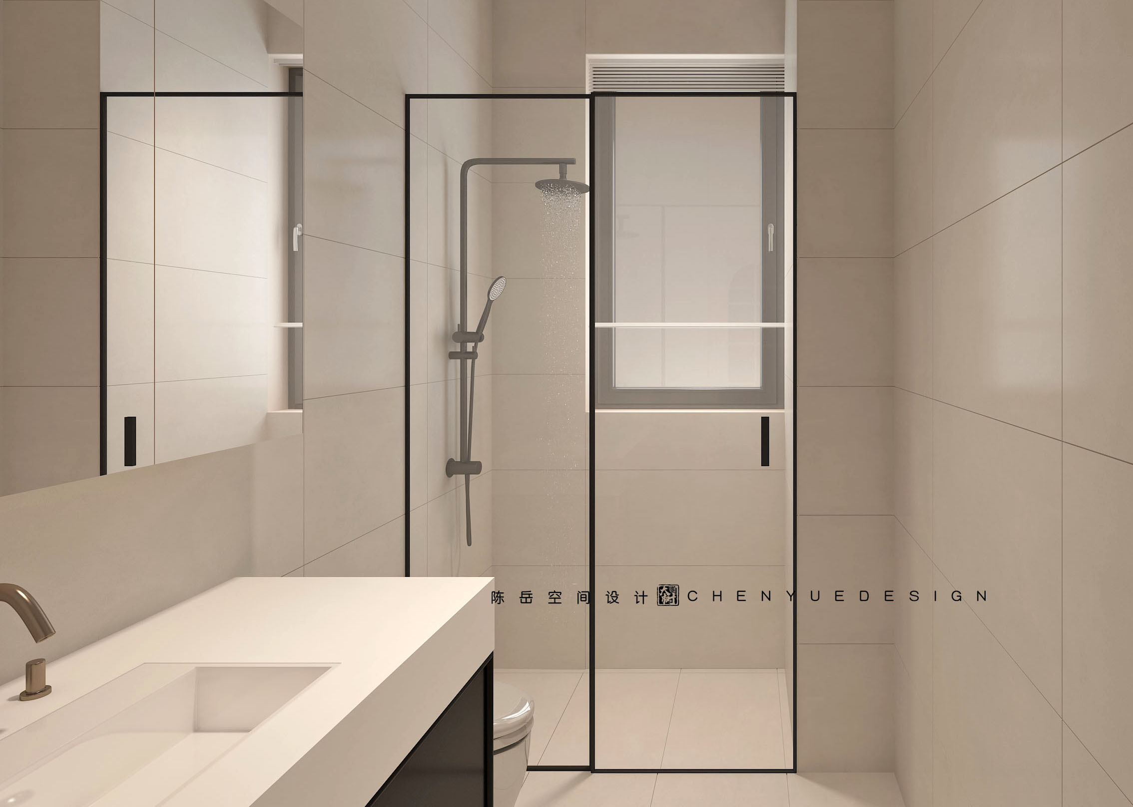 成都 人居越秀林语叠拼 200㎡ 法式休闲丨中国成都丨陈岳作品-39