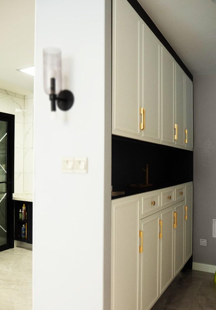 五口之家厨房改造,小餐厅变大圆桌-8