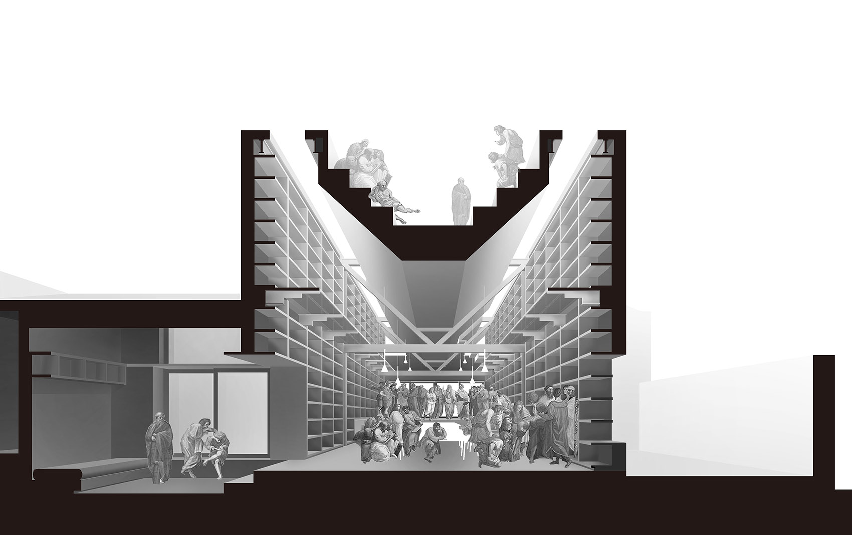 从孤立岛屿到阅读之船的转变丨中国北京丨察社办公室-147