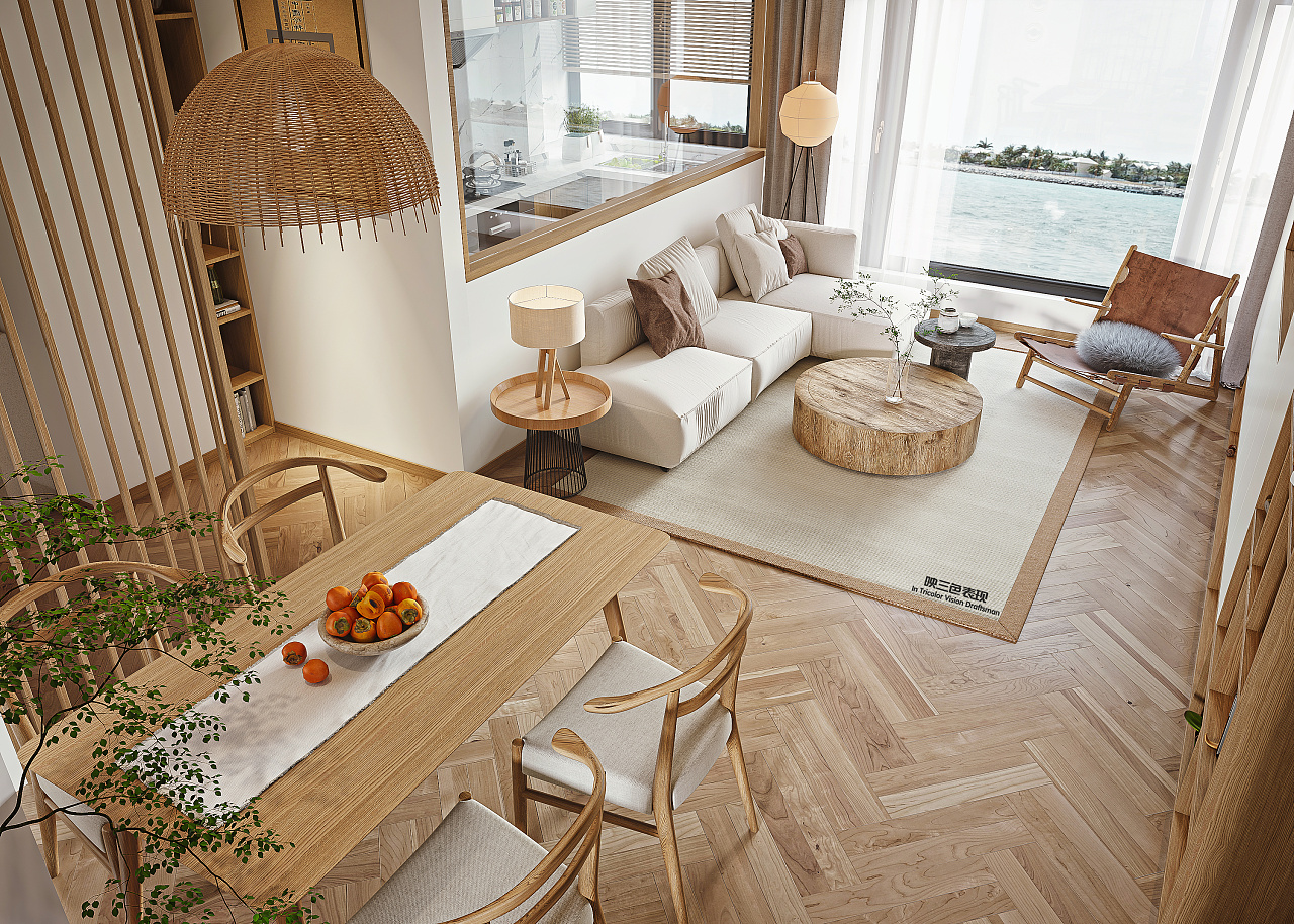 原木温韵——in-Tricolor 北欧风家居设计-8