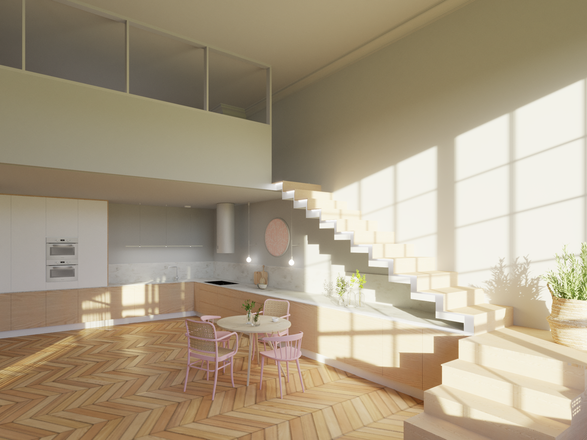 带阳台的阳光房-2