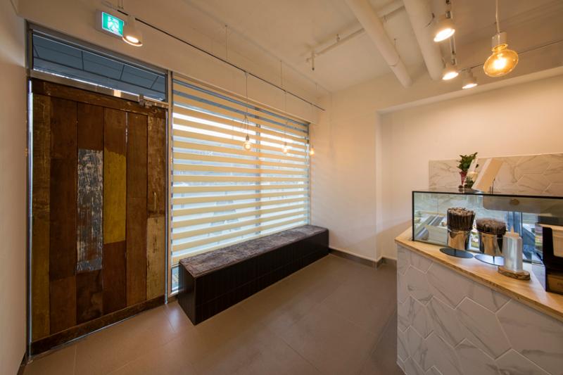 简约 11 坪蒙莫丽亚甜点店 精致大理石风格空间-7