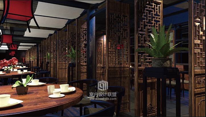 主题餐厅设计-福州揽季月光主题餐厅设计-13