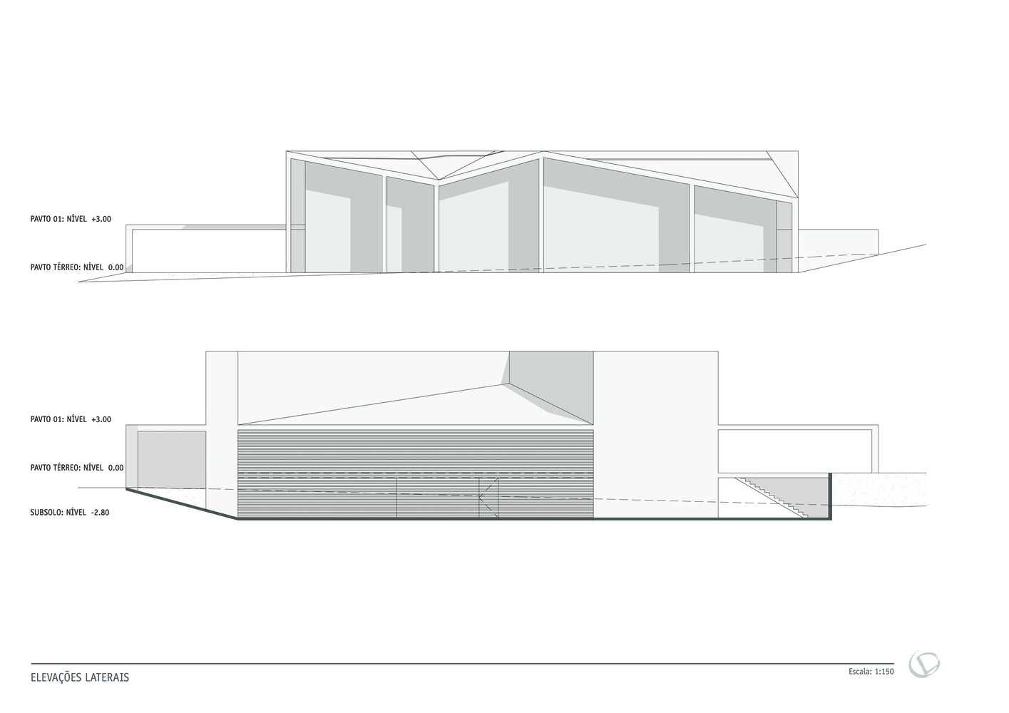 巴西 Braga House 绿色生态现代住宅-46