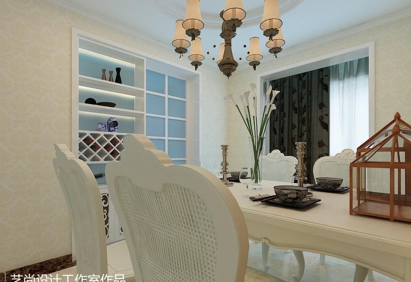 简欧风情马赛克餐厅-5