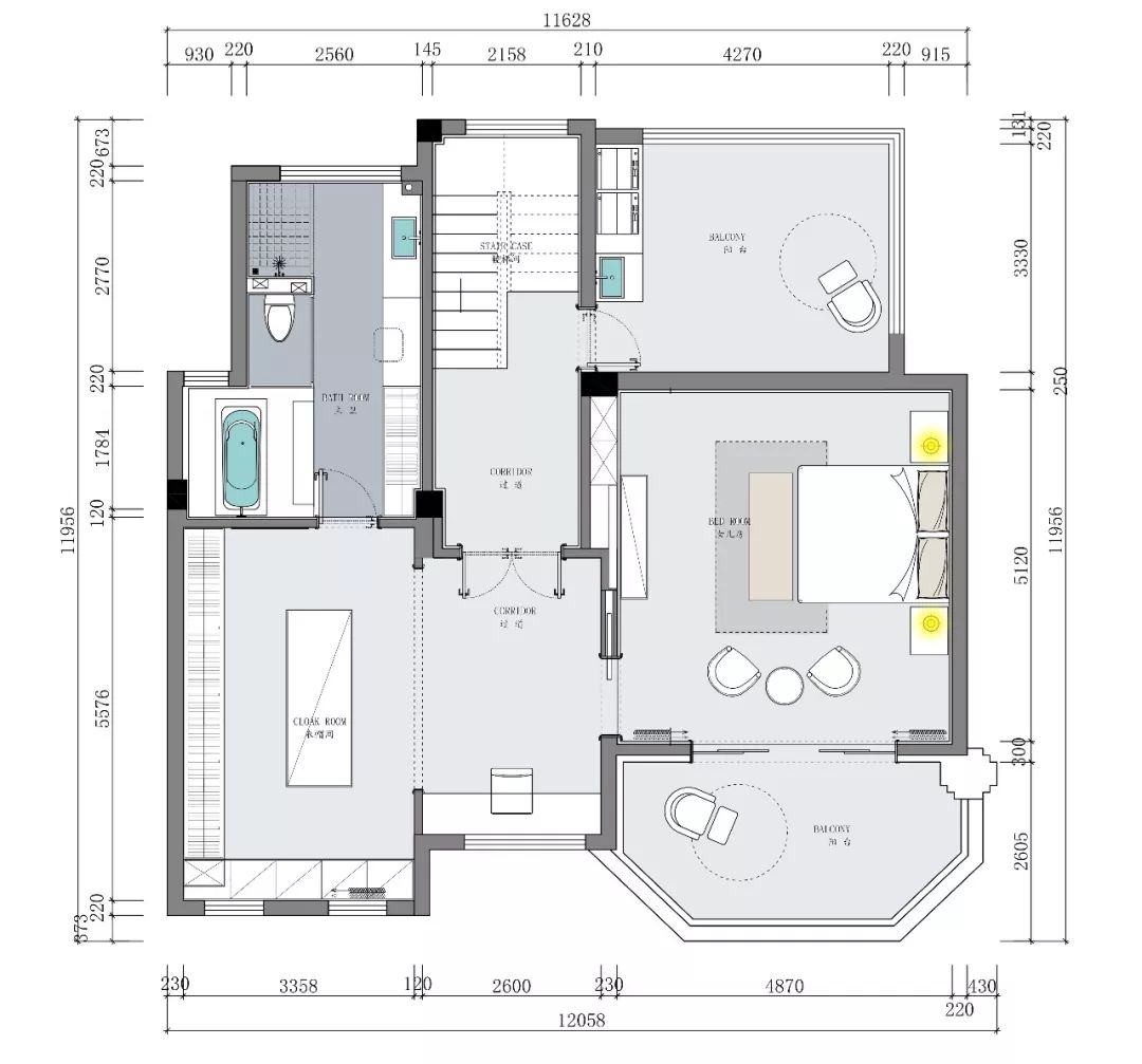 品承设计 || 公园壹号 || 美式轻奢 || 390m²-18