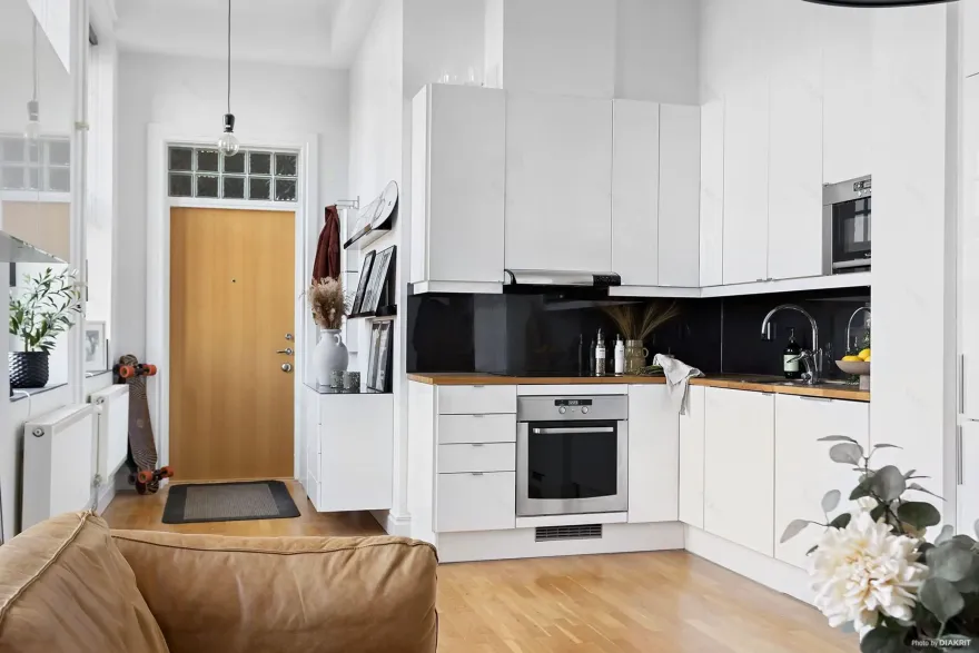 无门卧室设计,39m2 一居室焕发新活力-8