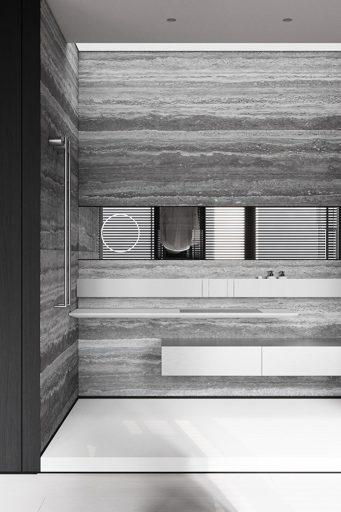 黑灰调子，极致简约空间！-24