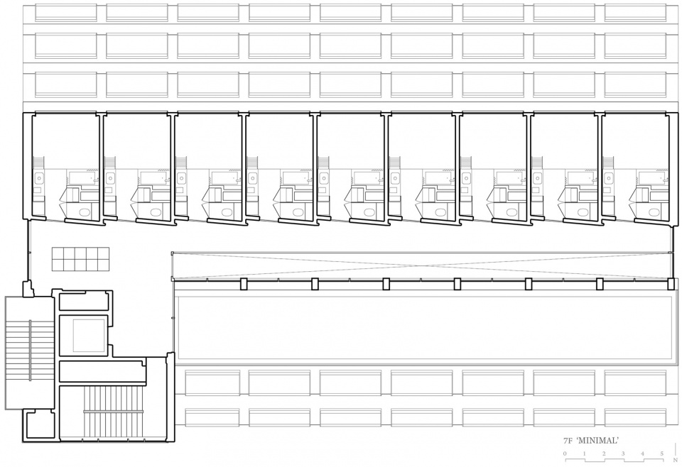 Treehouse 青年共享公寓丨韩国首尔丨Boda Architecture-63