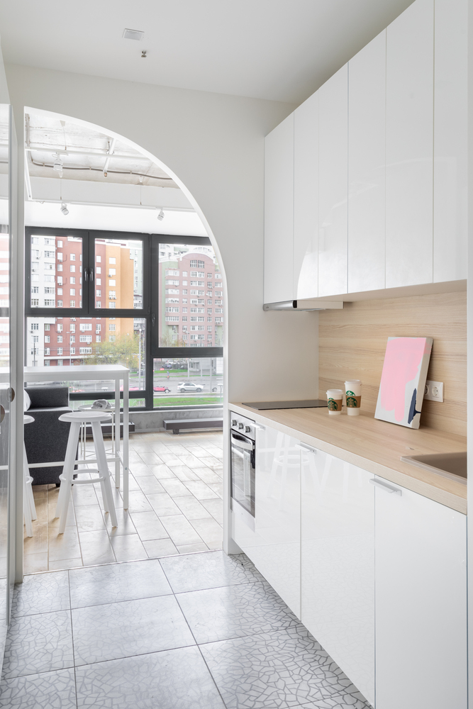 莫斯科极简小公寓设计丨俄罗斯莫斯科丨SHKAF interior architects-30