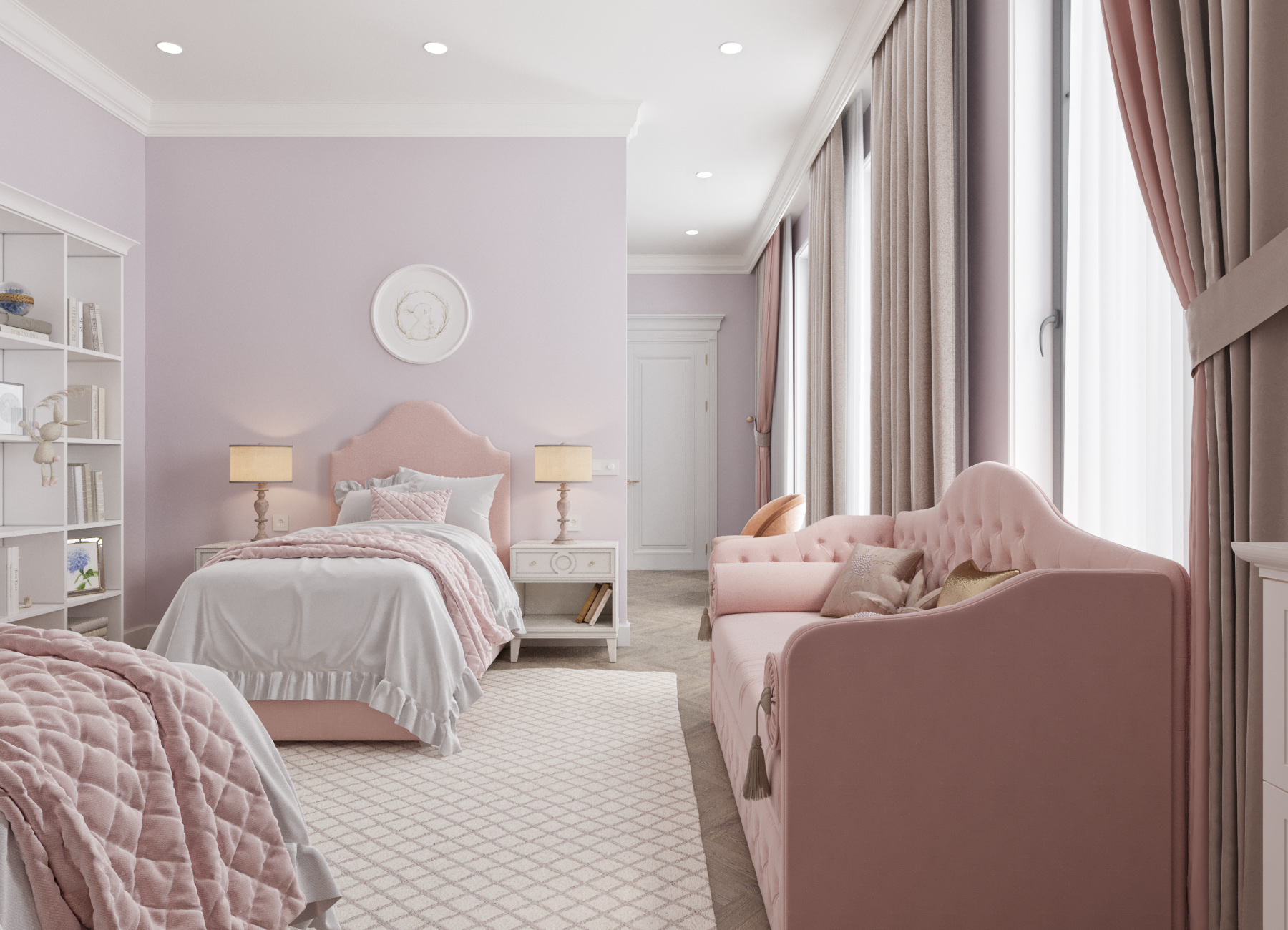 children's room for twins-1