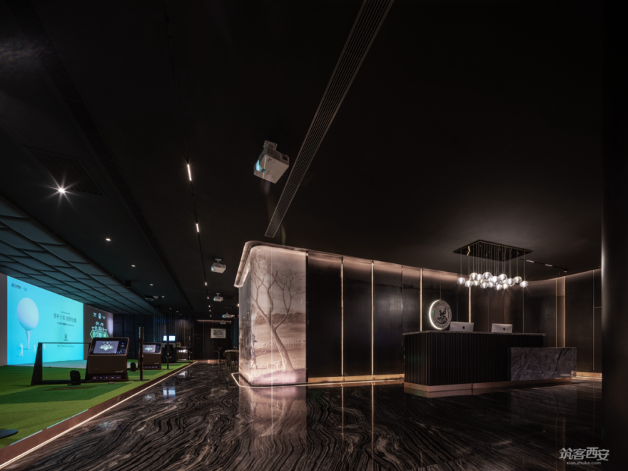 雲上室内高尔夫俱乐部丨中国西安丨西安图图建筑设计事务所-24