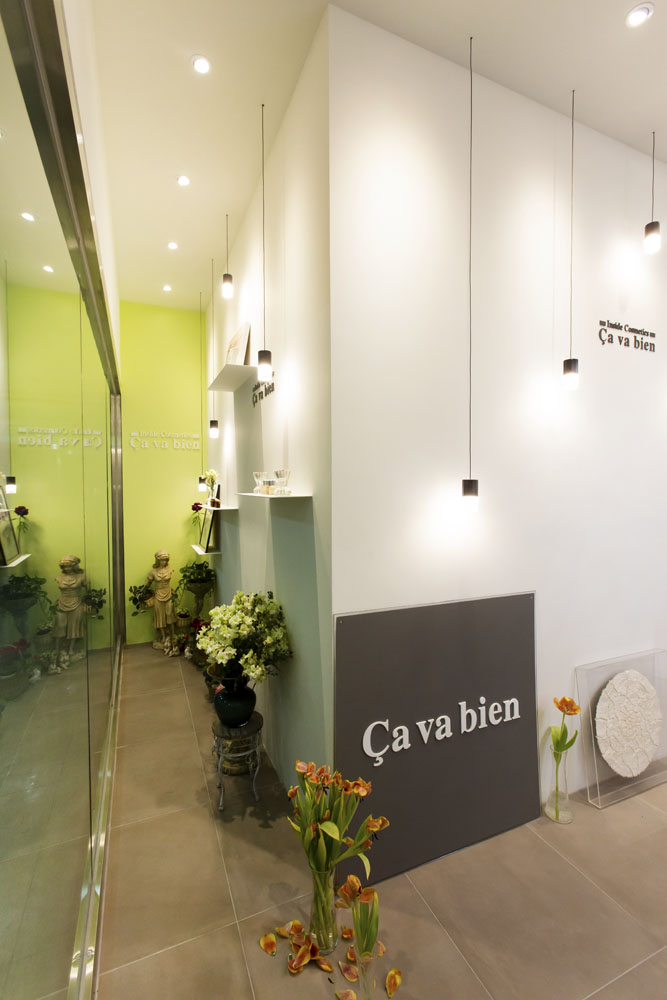 13 坪极简设计的江南美容沙龙-12