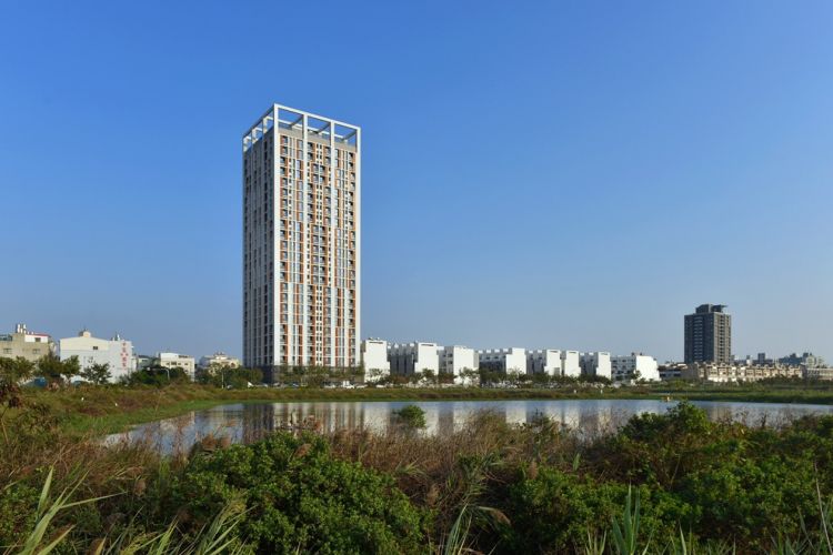 洗鍊建築表層下所蘊涵的古典況味—凌波揚水岸集合住宅高層建築的延伸閱讀 - WEHOUSE-6