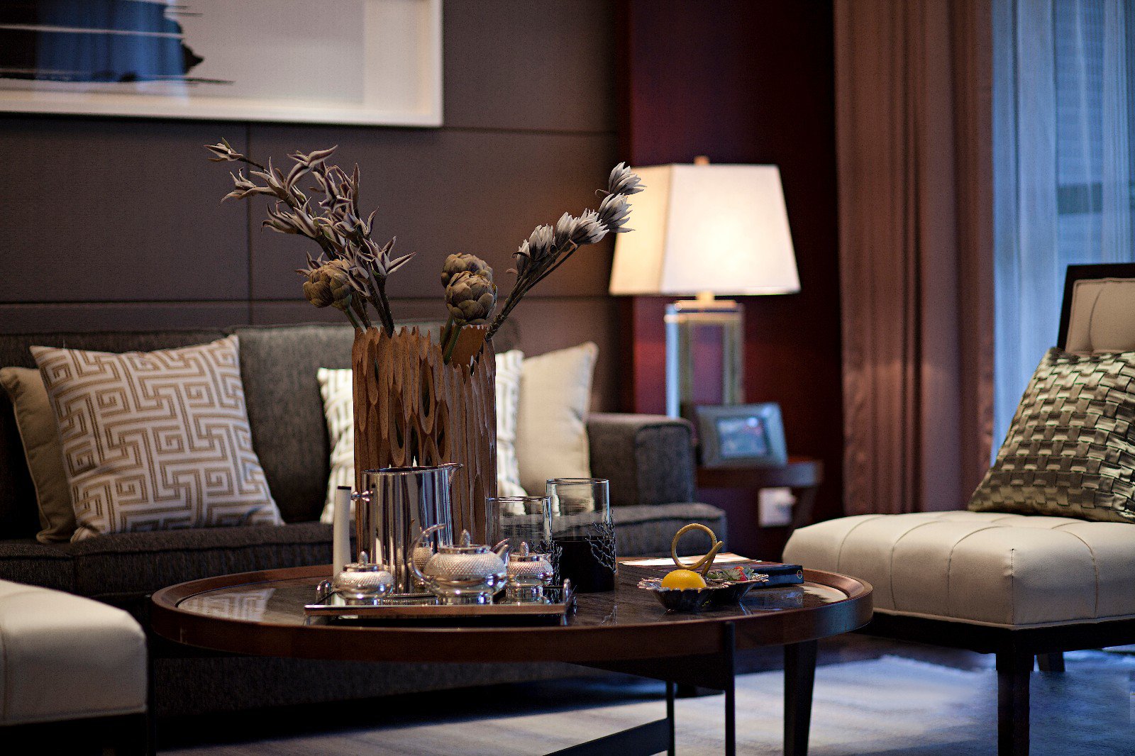 广州星河湾奢华新中式别墅设计作品-0