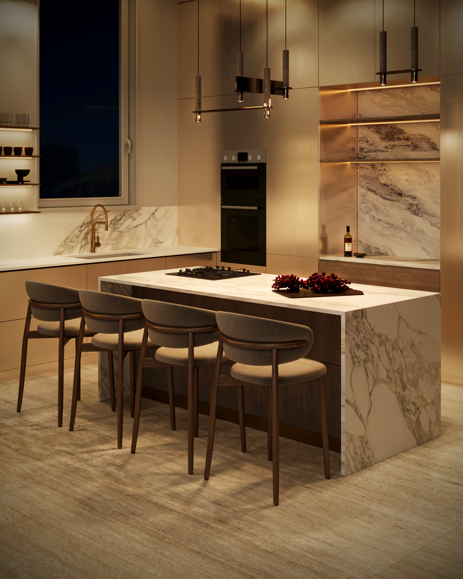 蓝湾室内设计（若Interior结合语境有更合适译法，需根据实际情况调整，这里按常见的室内设计理解） 丨以色列-9