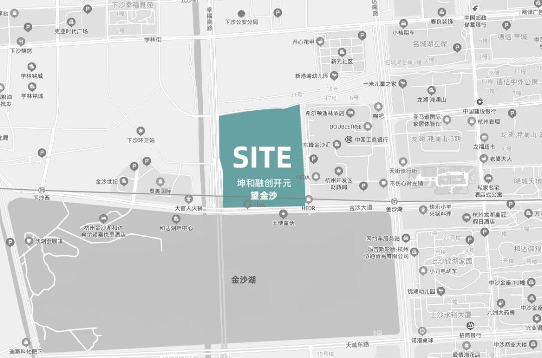 杭州钱塘新区“望金沙”城市综合体,打造高品质现代简约空间-8