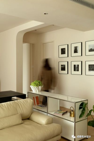 极简中古风家居设计丨云行空间-14