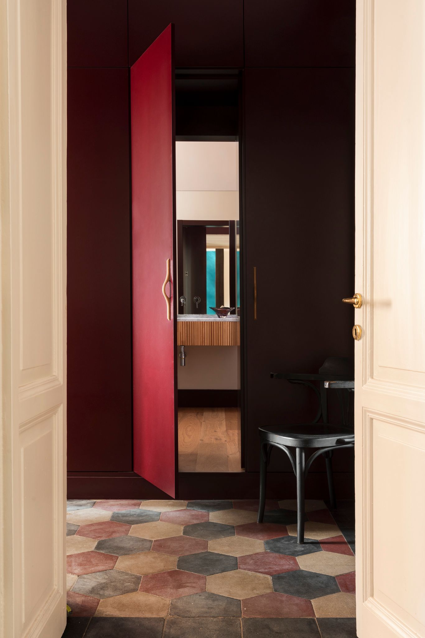 罗马某当代复古风格公寓改造丨意大利罗马丨Studio Malià-20