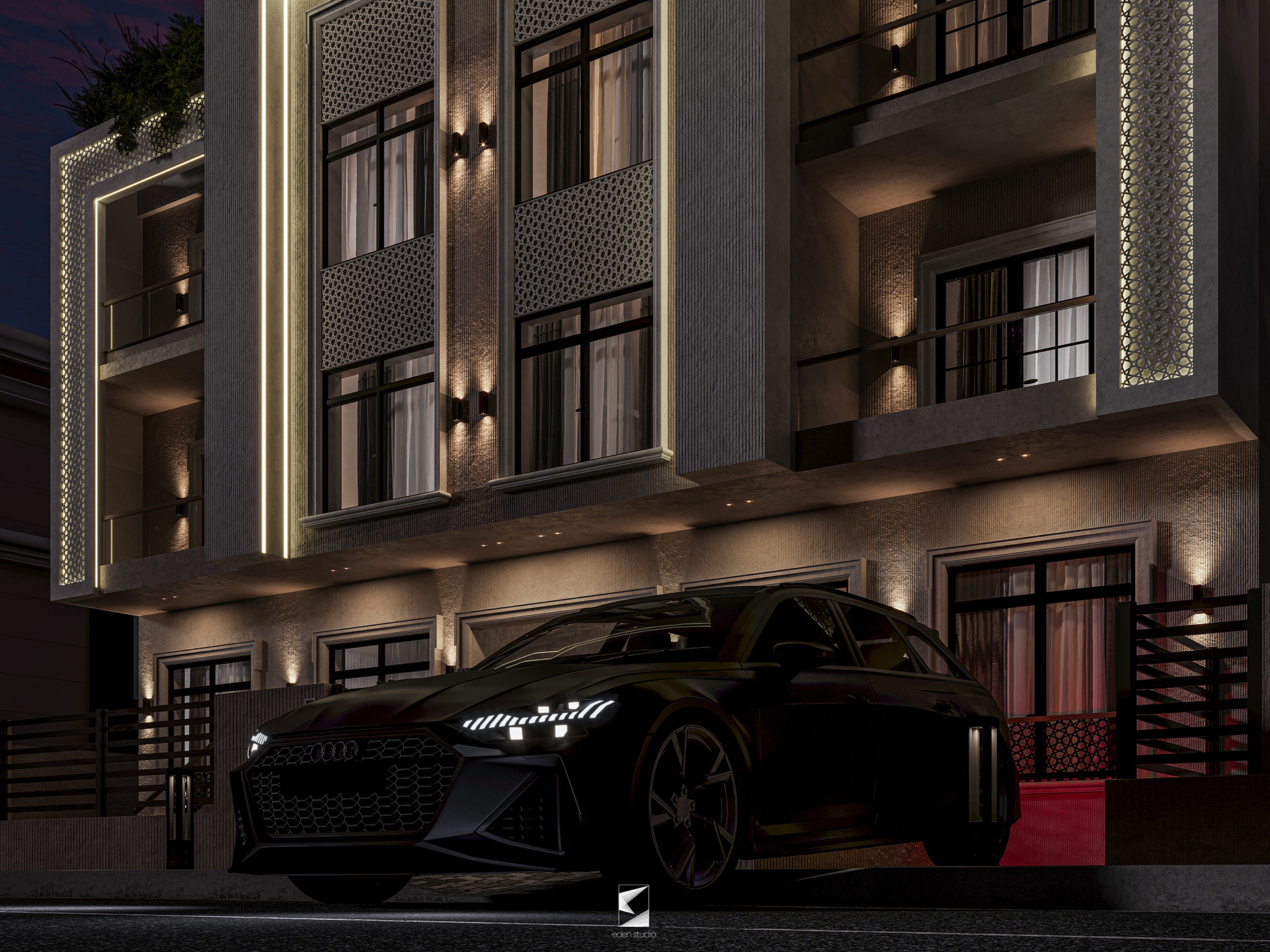 公寓楼·谢赫扎耶德丨埃及丨Ahmad AbouZaid,EDEN Studio-13