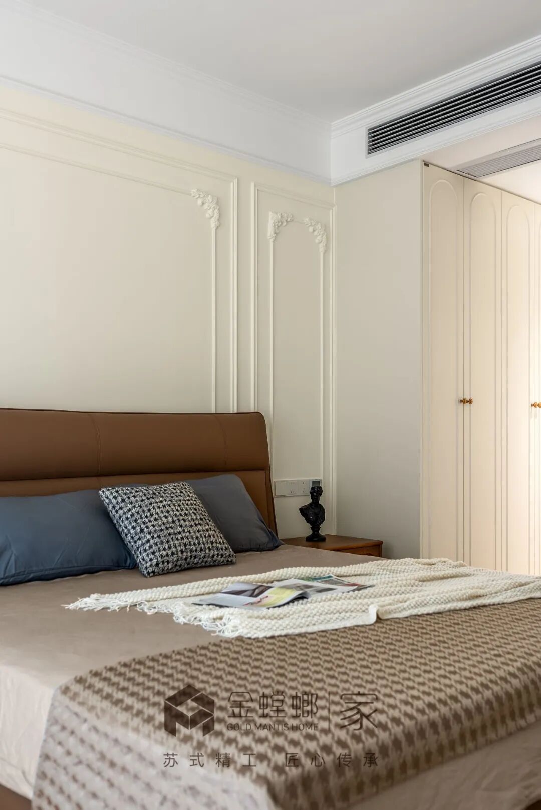 「金螳螂家泗阳店」130㎡法式奶油|柔美高于锐利-53