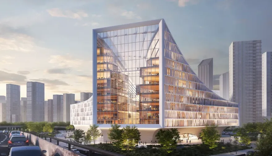 武汉中央图书馆(推测,文本未明确提及全称)丨中国武汉丨荷兰建筑工作室MVRDV-16