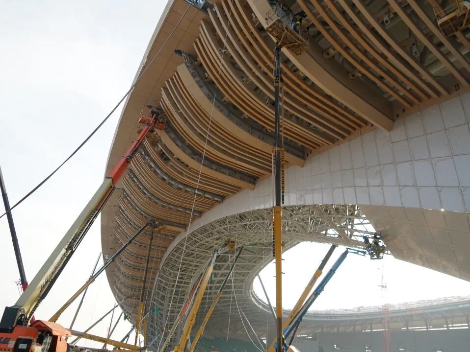 大地幕墙携行业同仁共探大湾区文化体育中心-65