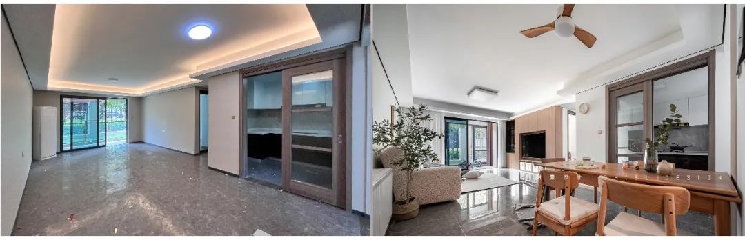 长沙·中海阅麓山142㎡现代原木风精装改造丨中国长沙丨拾素设计-28