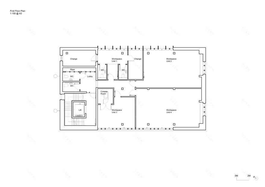 金字形神塔和菱形建筑丨英国伦敦丨Mole Architects-61