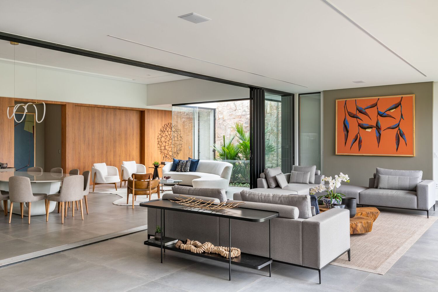 Patio House,现代家庭共享空间设计-18