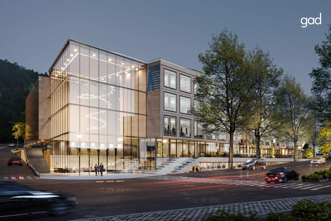 中标杭州天健总部项目丨中国杭州丨gad设计公司-5